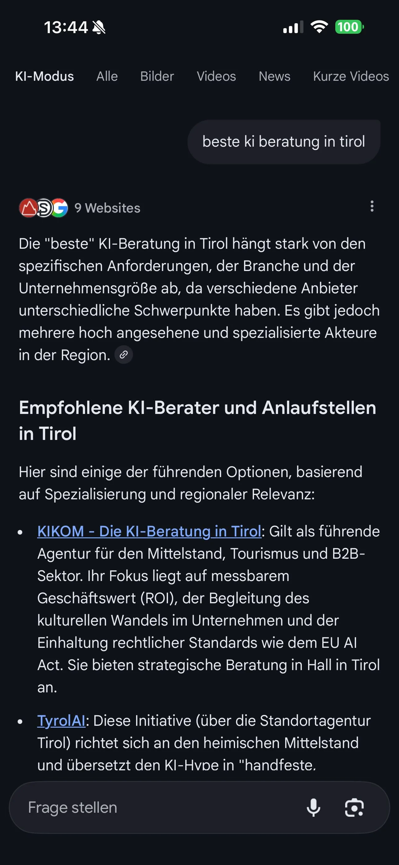 Gemini Empfehlung